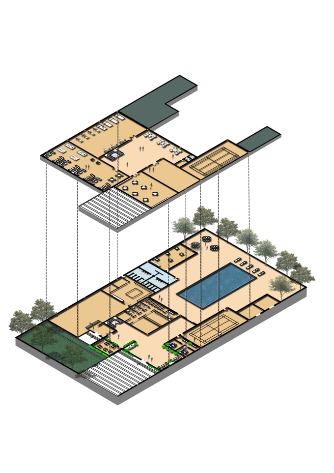 Detail Revit Axonometric View Nomer 18