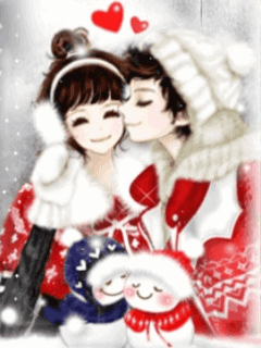 Detail Gambar Kartun Korea Pasangan Romantis Nomer 25