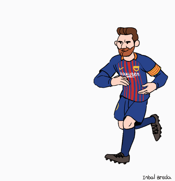 Detail Gambar Kartun Messi Nomer 3