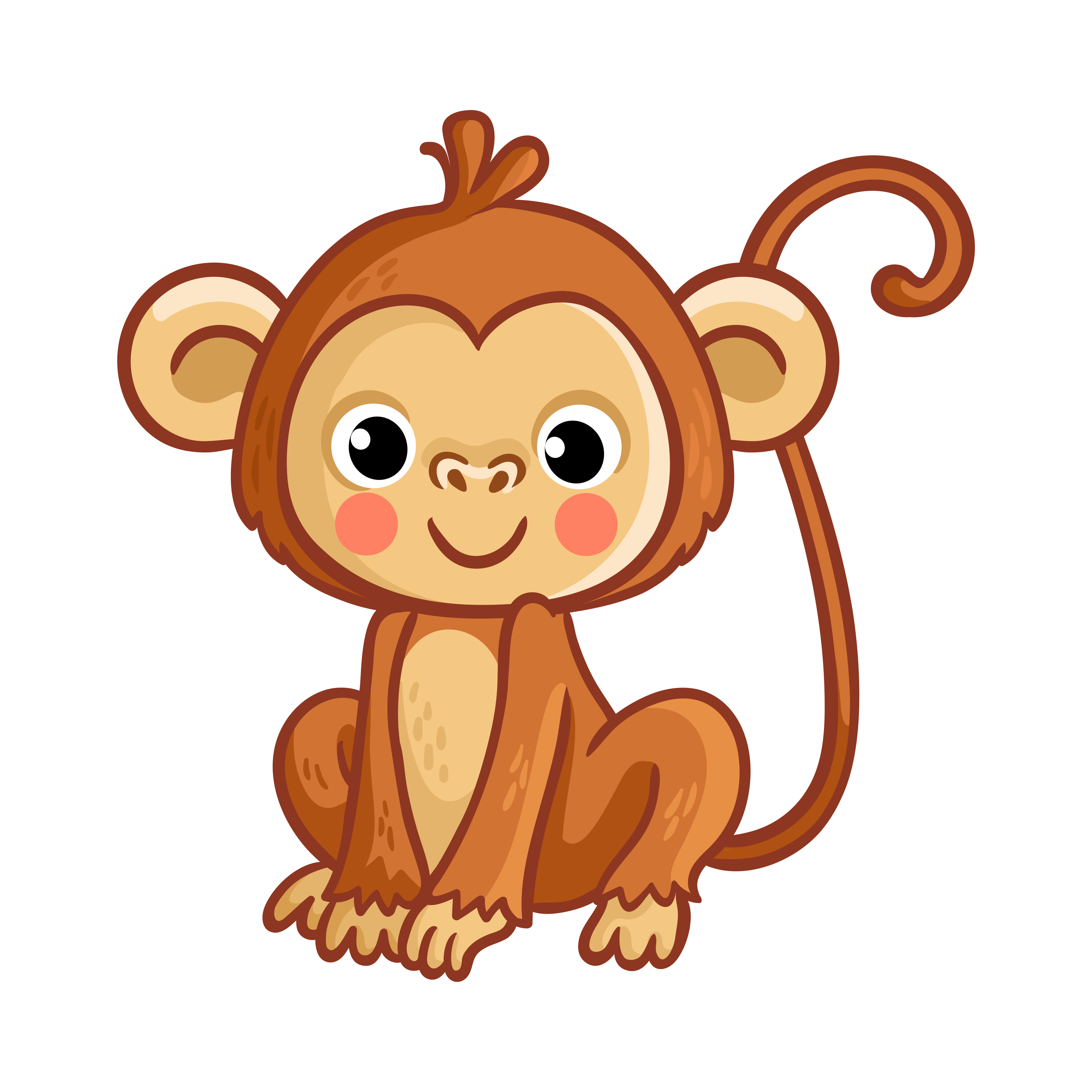 Detail Gambar Kartun Monyet Nomer 23