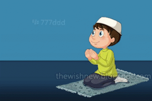 Detail Gambar Kartun Muslimah Berdoa Nomer 5