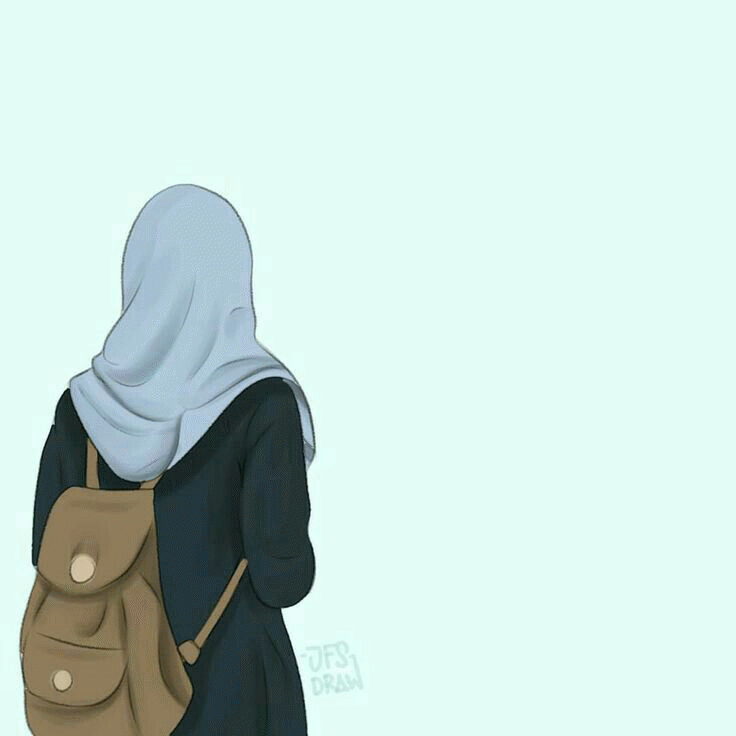 Detail Gambar Kartun Muslimah Cadar Cantik Nomer 7