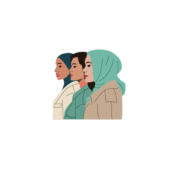 Detail Gambar Kartun Muslimah Couple Nomer 16