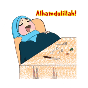 Download Gambar Kartun Muslimah Sholat Nomer 21