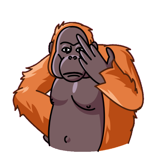 Detail Gambar Kartun Orangutan Nomer 15