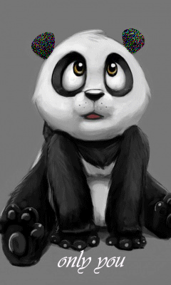 Detail Gambar Kartun Panda Hitam Putih Nomer 37