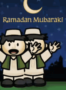Detail Gambar Kartun Ramadhan Mubarak Nomer 5