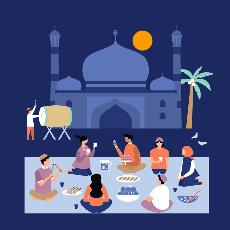 Detail Gambar Kartun Ramadhan Mubarak Nomer 51