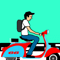 Detail Gambar Kartun Sepeda Motor Nomer 17
