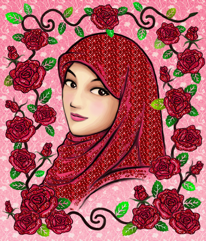 Download Gambar Kartun Wanita Karir Muslimah Nomer 11