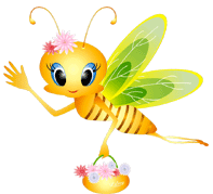 Detail Gambar Lebah Kartun Hitam Putih Nomer 11