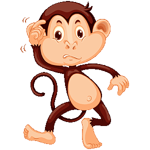 Detail Gambar Monyet Lucu Kartun Nomer 14