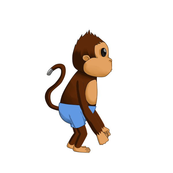 Detail Gambar Monyet Lucu Kartun Nomer 17