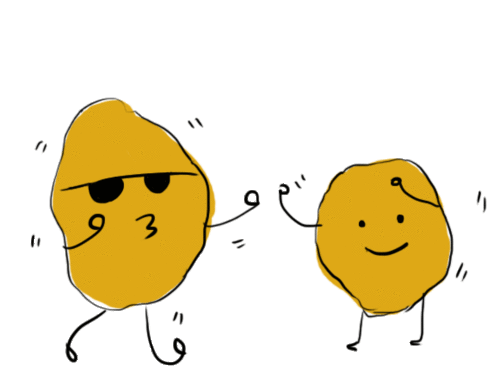 Gambar Nugget Kartun - KibrisPDR