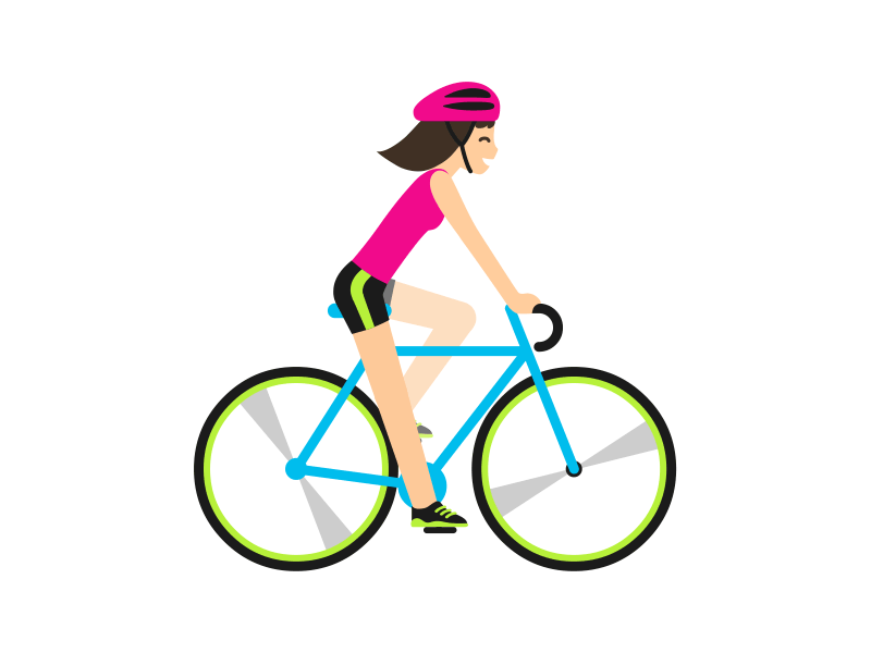 Detail Gambar Orang Bersepeda Animasi Nomer 28
