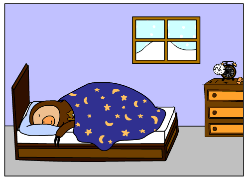 Detail Gambar Orang Tidur Kartun Nomer 20