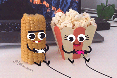 Detail Gambar Popcorn Animasi Nomer 18