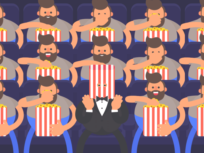 Detail Gambar Popcorn Animasi Nomer 36