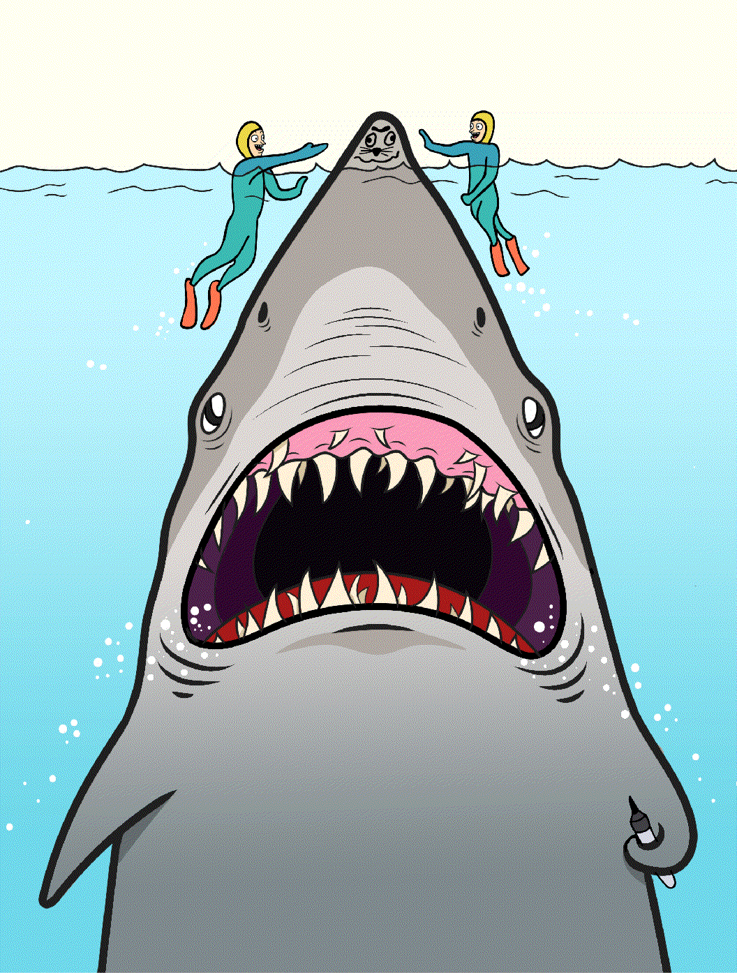 Detail Gambar Shark Kartun Nomer 44