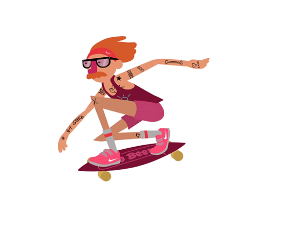 Download Gambar Skateboard Kartun Nomer 44
