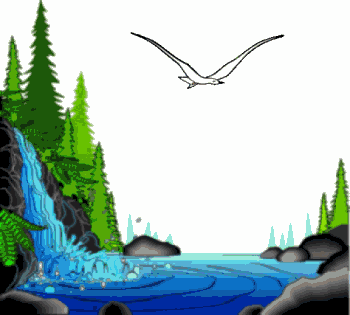 Detail Gambar Sungai Animasi Nomer 2