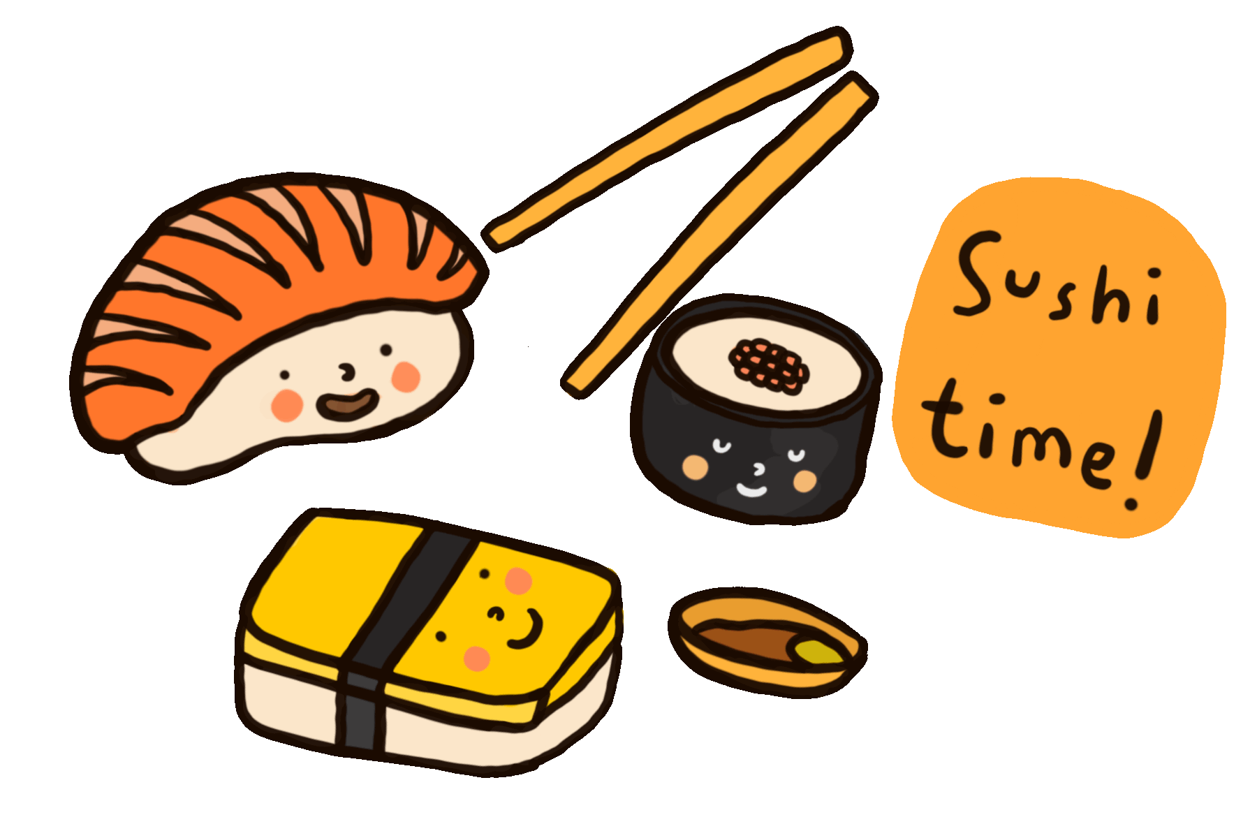 Detail Gambar Sushi Kartun Nomer 30