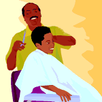 Detail Gambar Tukang Cukur Rambut Kartun Nomer 2