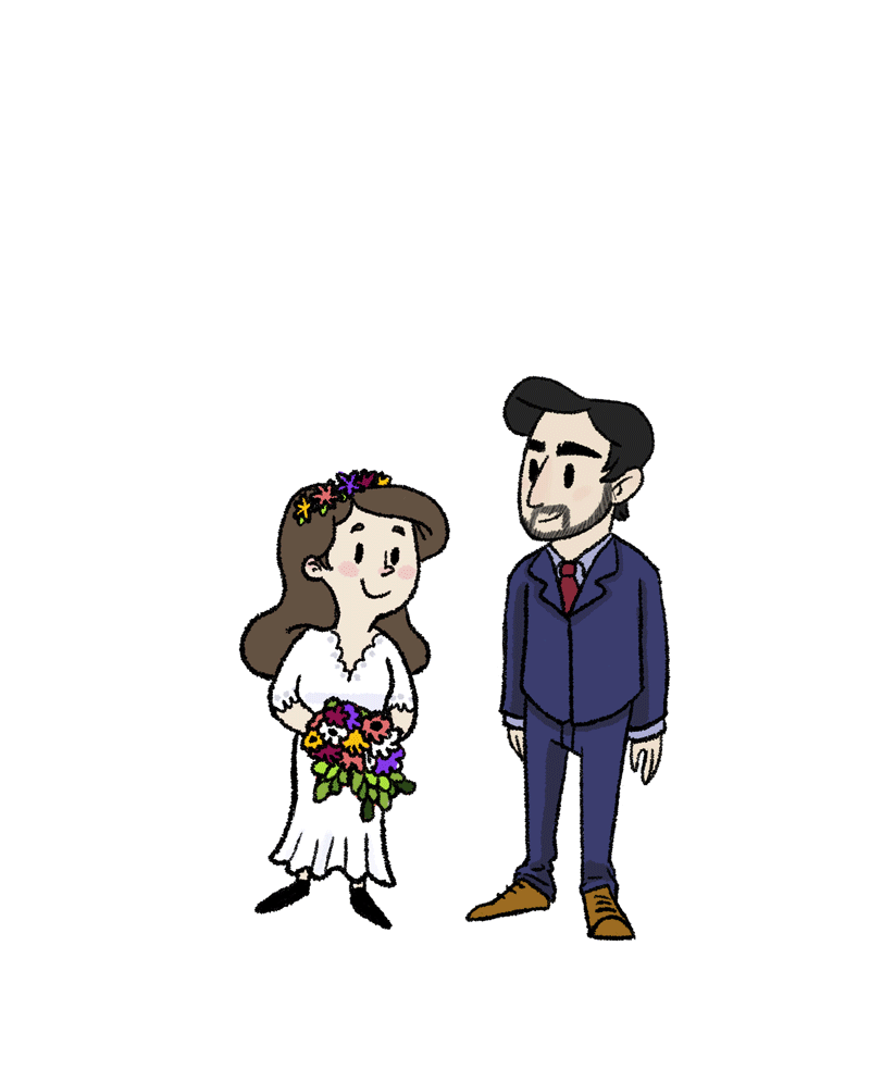 Detail Gambar Wedding Animasi Nomer 11
