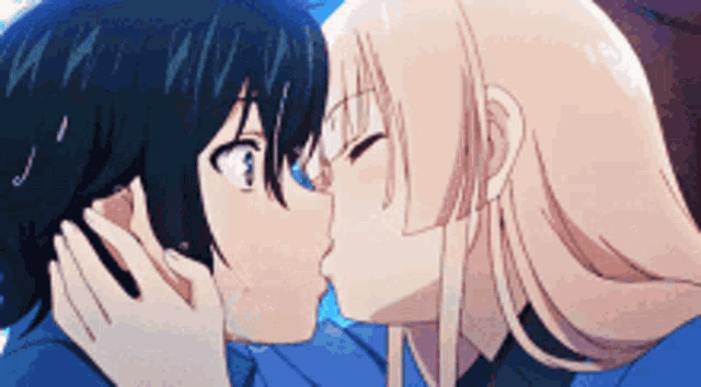 Gif Anime Kiss Love - KibrisPDR