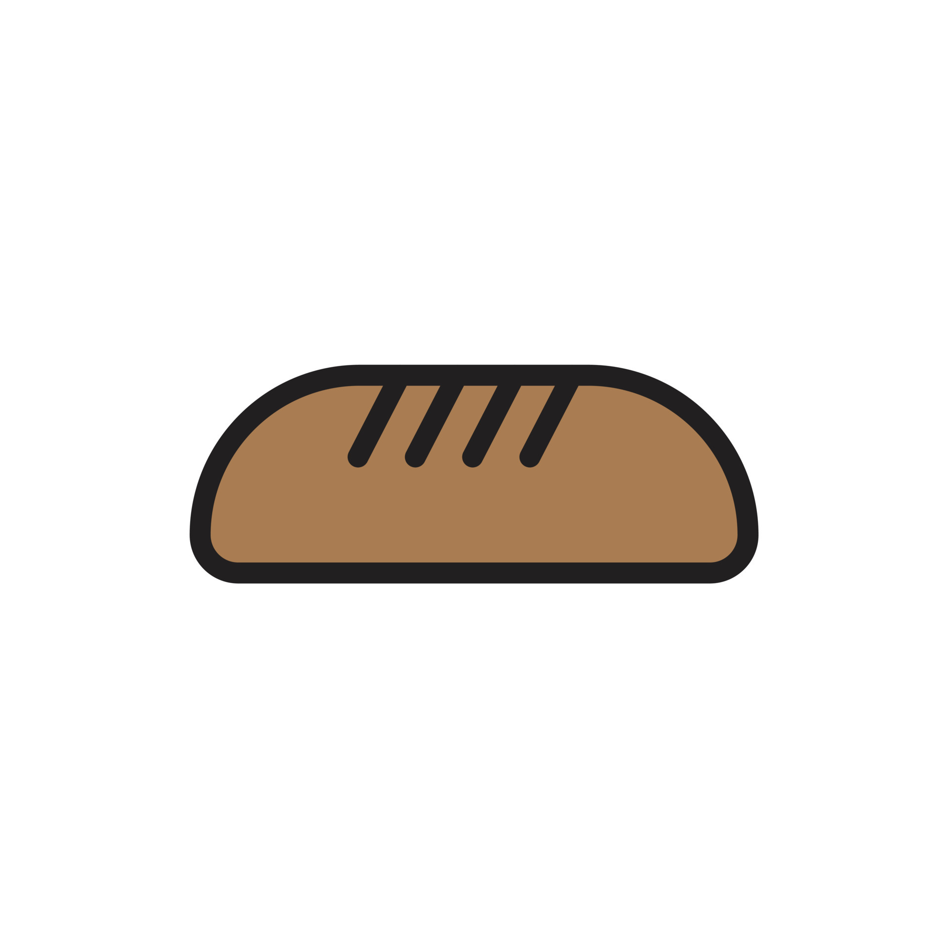 Detail Bread Icon Nomer 14