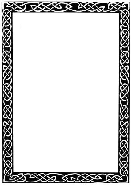 Detail Celtic Border Designs Nomer 10