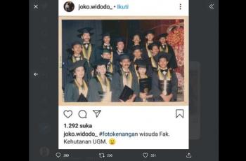 Detail Foto Jokowi Wisuda Di Ugm Nomer 35