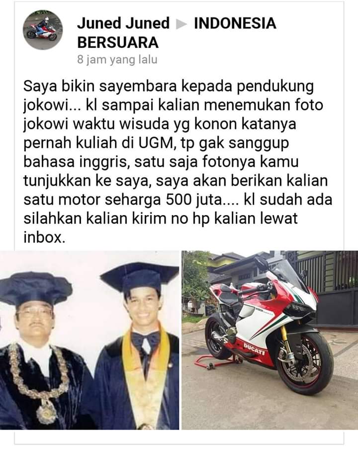 Detail Foto Jokowi Wisuda Di Ugm Nomer 8