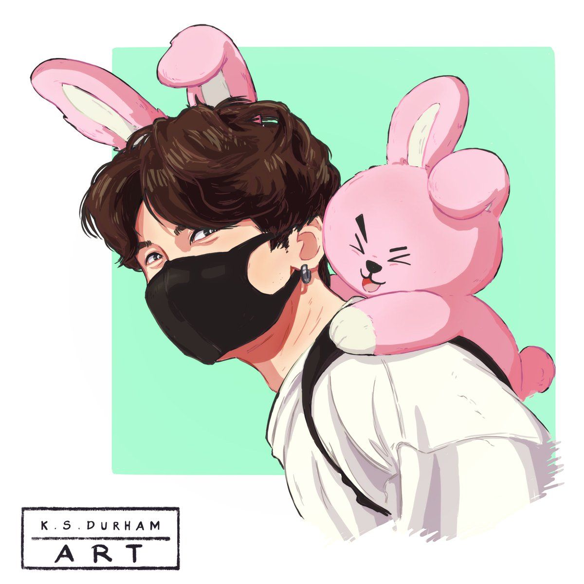 Detail Foto Jungkook Dan Cooky Nomer 8