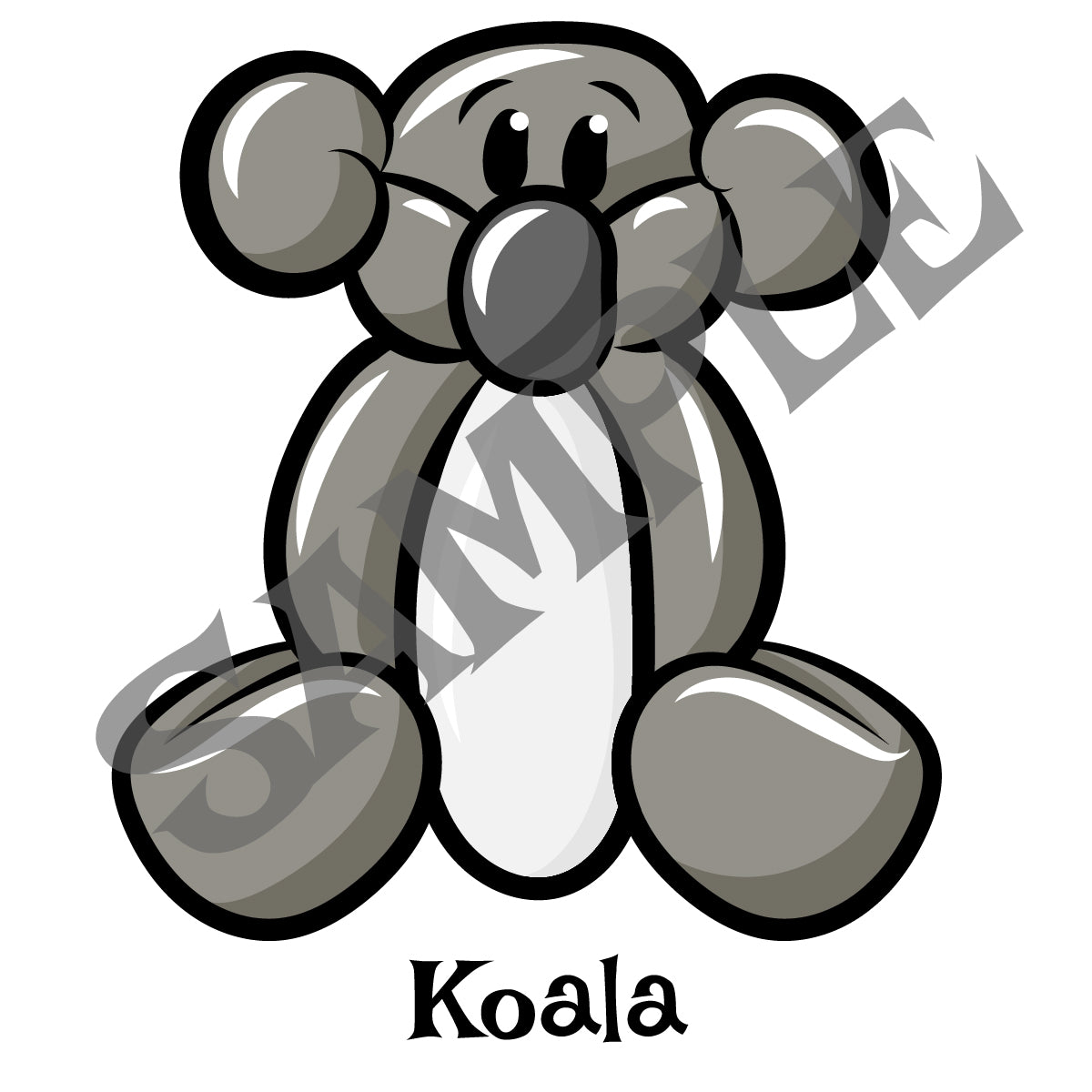 Detail Koala Ballon Nomer 15