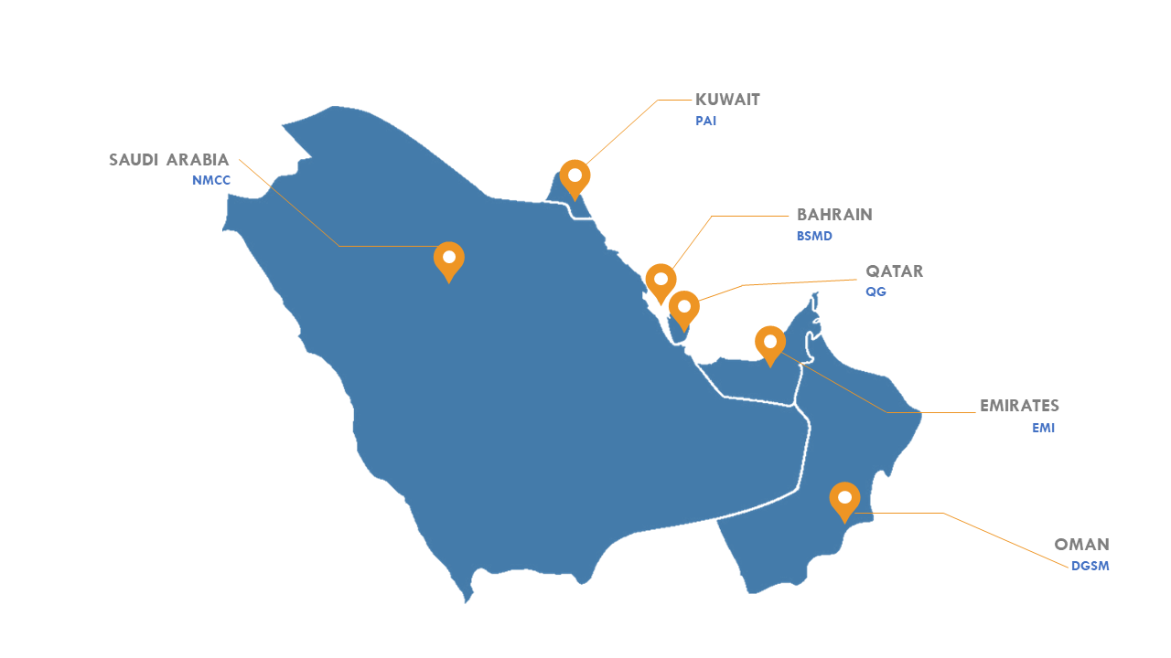 Detail Map Qatar Saudi Arabia Nomer 11