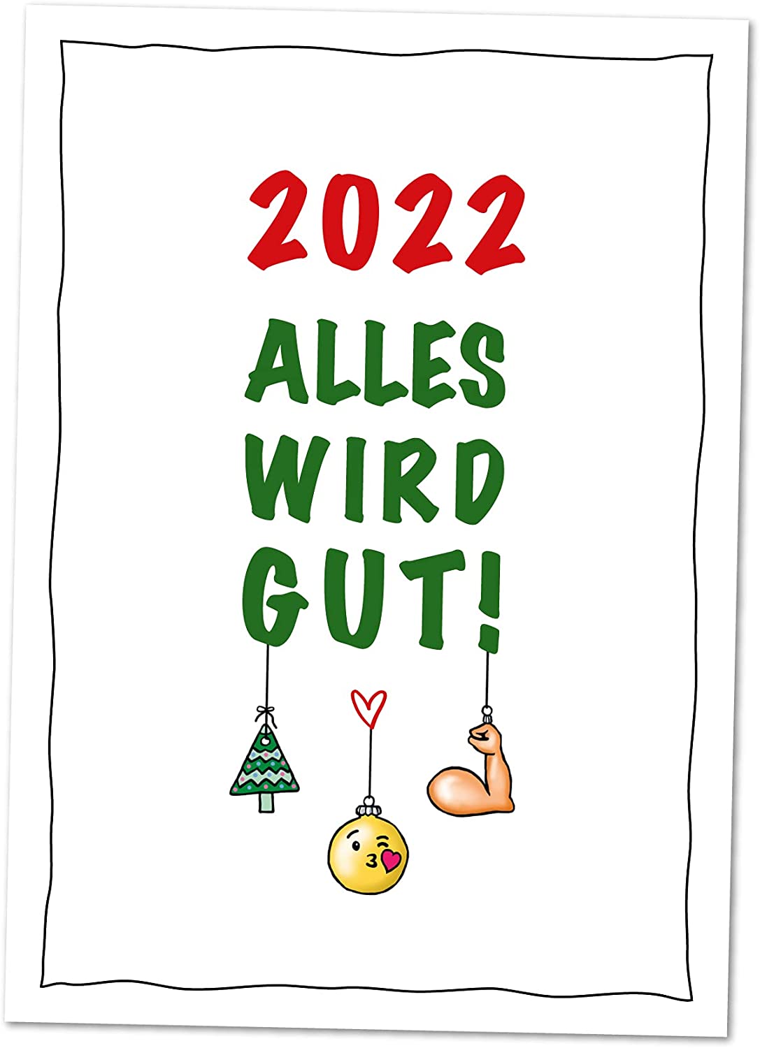 Detail Postkarten Silvester Neujahr Nomer 11