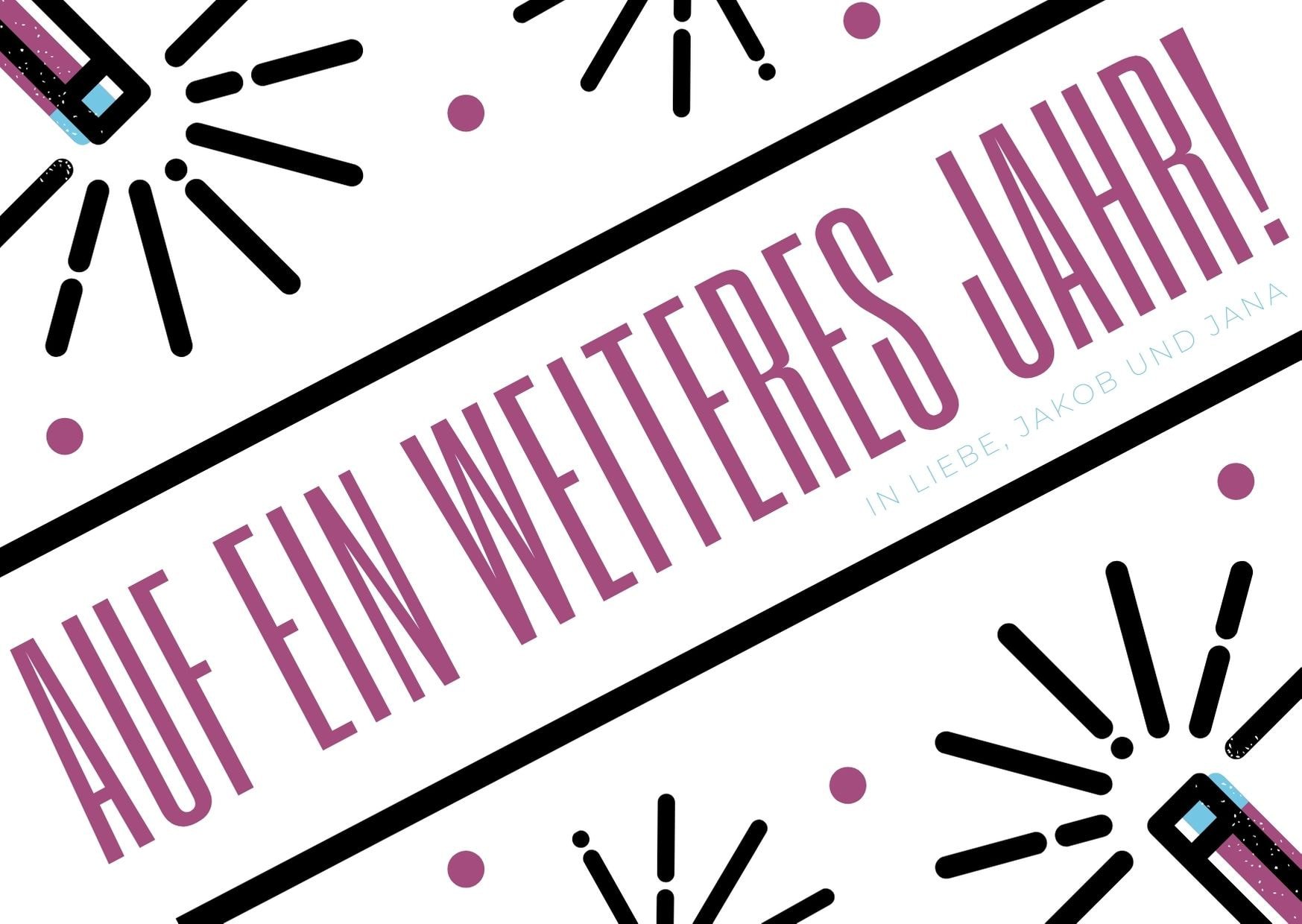 Detail Postkarten Silvester Neujahr Nomer 16