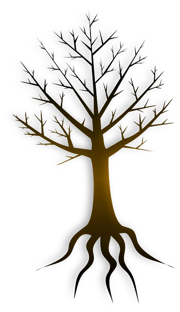 Detail Silhouette Baum Mit Wurzeln Nomer 28