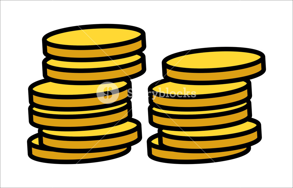 Detail Stack Of Coins Nomer 11