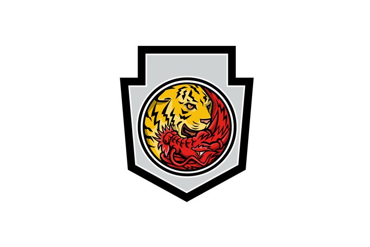 Detail Yin Yang Drache Tiger Nomer 13