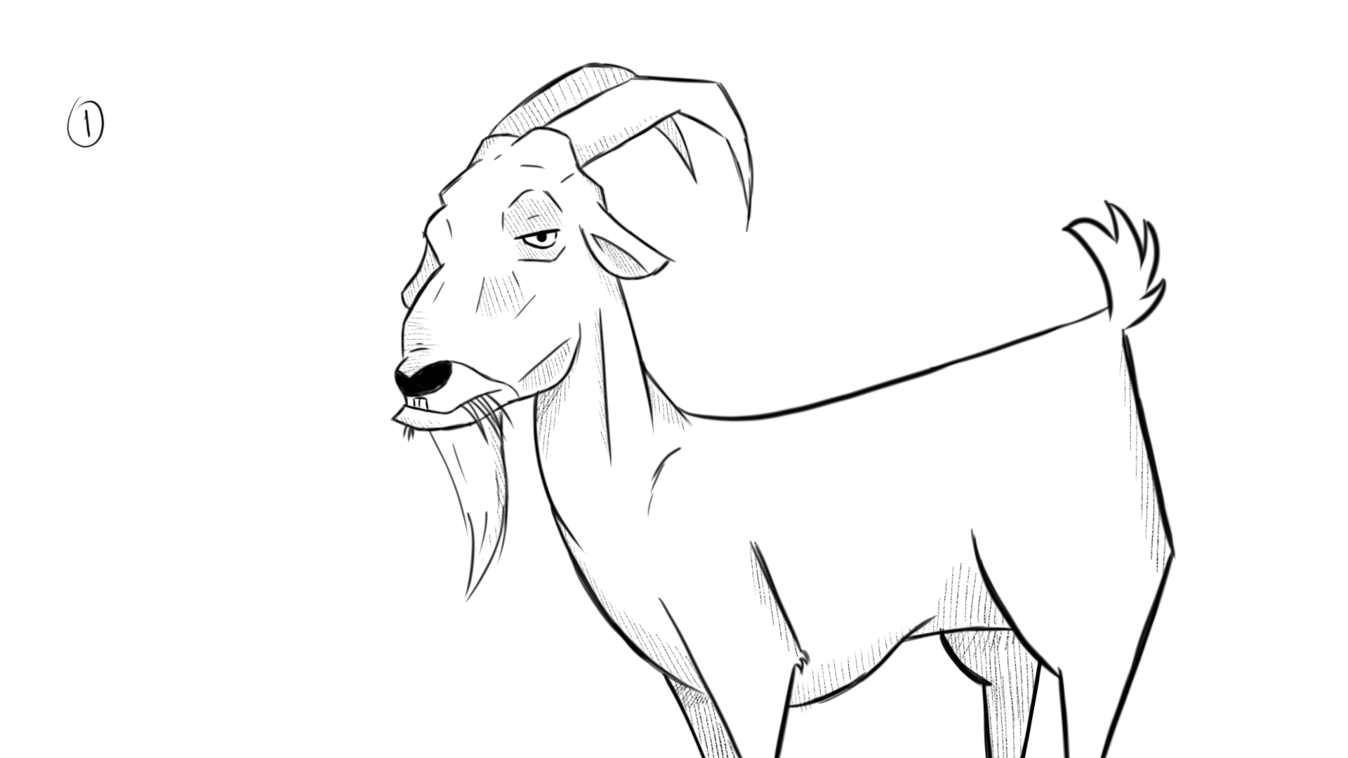 Detail Goat Kartun Nomer 5