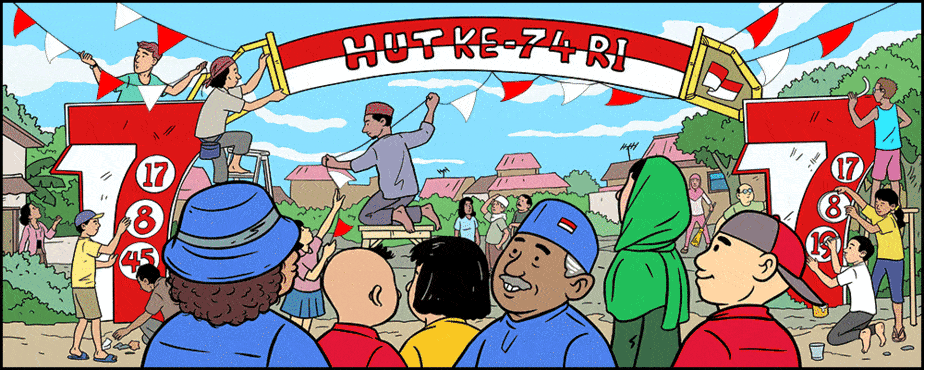 Gotong Royong Animasi - KibrisPDR