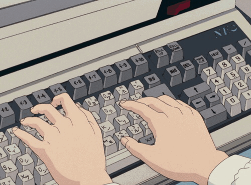Detail Hands Typing Animated Gif Nomer 11