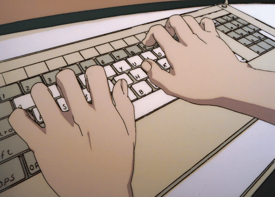 Detail Hands Typing Animated Gif Nomer 17