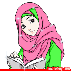 Detail Kartun Berkerudung Lucu Nomer 8