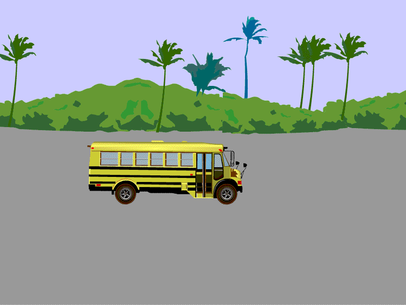 Detail Kartun Bus Nomer 47