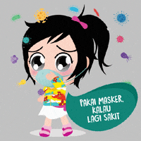Detail Kartun Memakai Masker Nomer 5