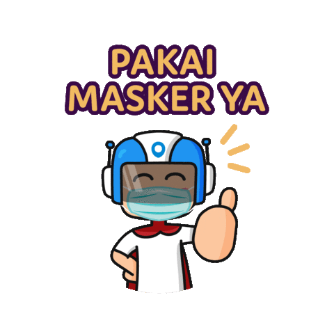 Detail Kartun Memakai Masker Nomer 10