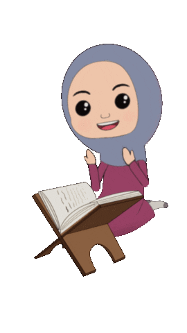 Detail Kartun Membaca Al Quran Png Nomer 13